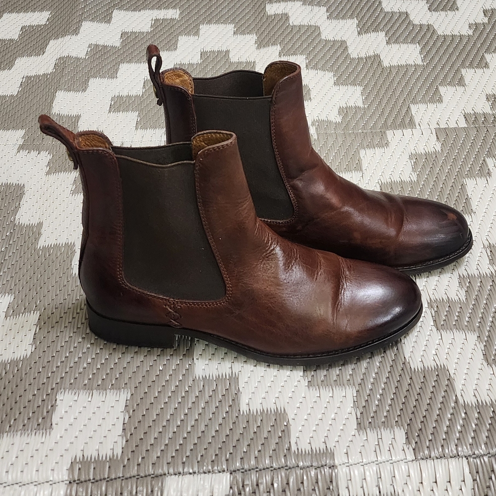 FRYE Genuine Leather Chelsea Boots – - Picture 4 of 10